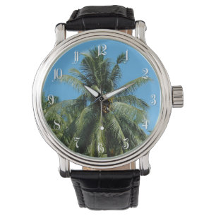 Kokospalme Armbanduhr
