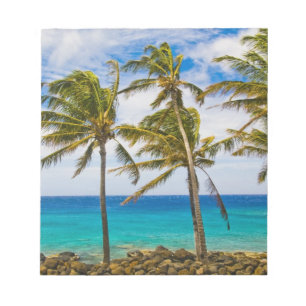 Kokospalmen (Cocos nucifera) Notizblock