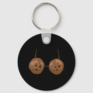 Kokospalmen Sommercoconuts Brunch Coconut Schlüsselanhänger