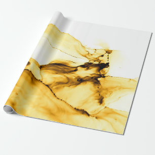 Kokospalmenlandschaft, tropische Silhouette Geschenkpapier