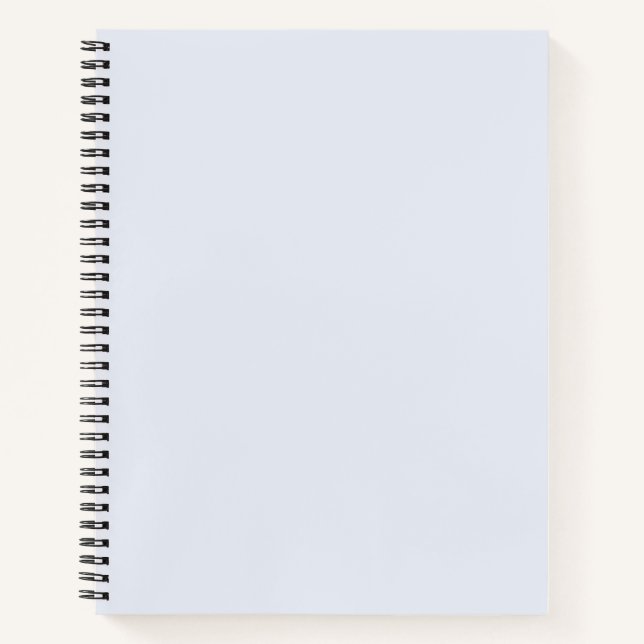 Kokosweißfarbe Notizbuch (Vorderseite)