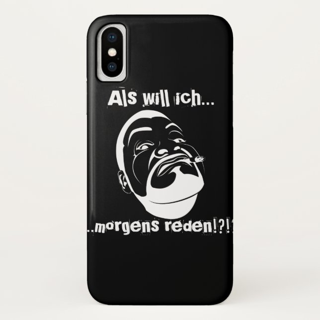 Koksmann am Morgen Case-Mate iPhone Hülle (Rückseite)