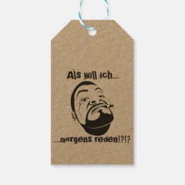 Koksmann am Morgen Geschenkanhänger