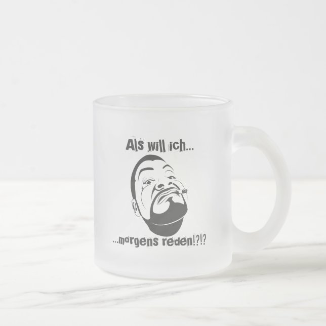 Koksmann am Morgen Mattglastasse (Rechts)