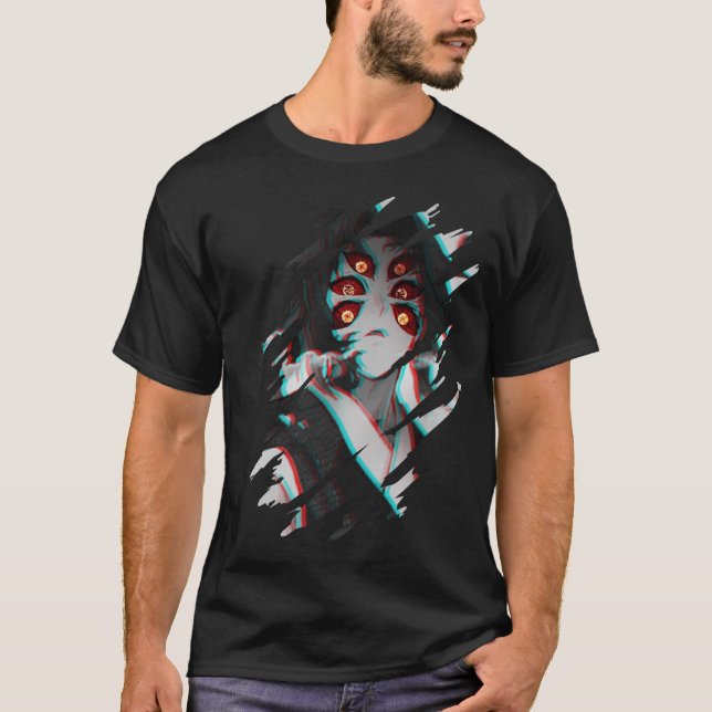 Kokushibou Demon Slayer T-Shirt (Vorderseite)