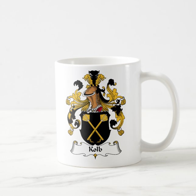 Kolb Familienwappen Tasse (Rechts)