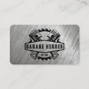 Kolbengetriebe   Metall   Kfz-Dienstleistungen Visitenkarte