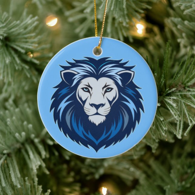 Kolbie-Lion emote Keramik Ornament (Baum)