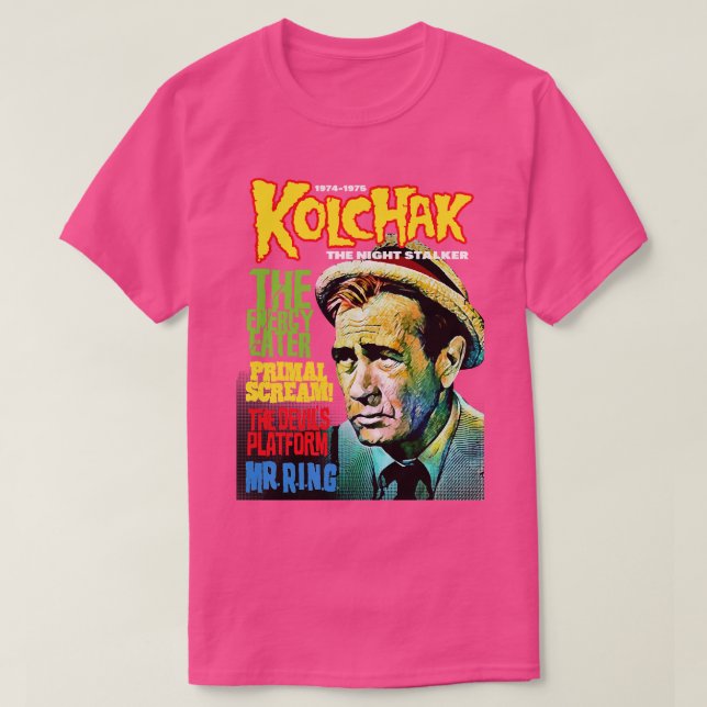 Kolchak The Night Stalker style 4 by HomeStudio T-Shirt (Design vorne)