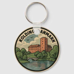 Kolding Dänemark Schloss Schlüsselanhänger