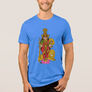 Kolhapur Mahalaxmi T-Shirt Tri-Blend Shirt
