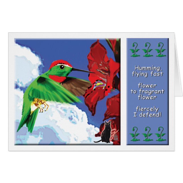 Kolibri (Vorderseite (Horizontal))