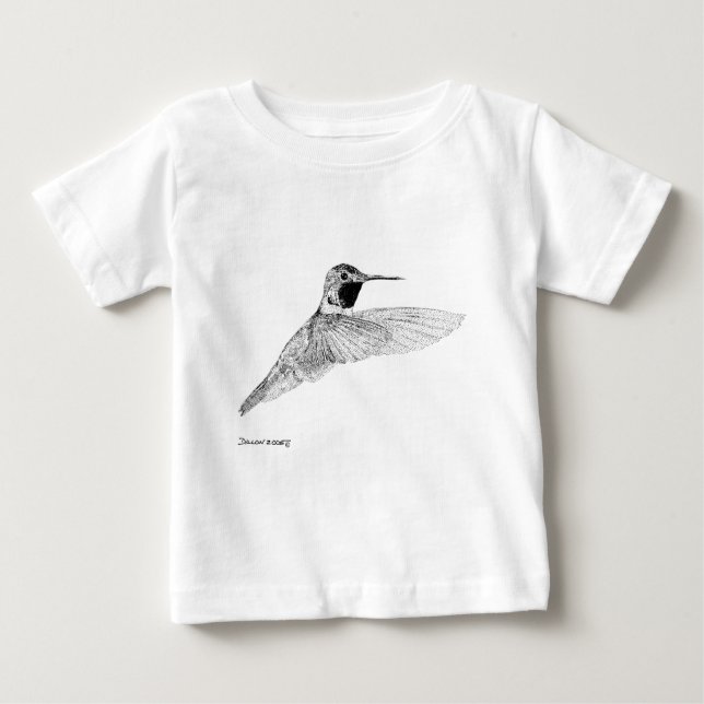 Kolibri Baby T-shirt (Vorderseite)
