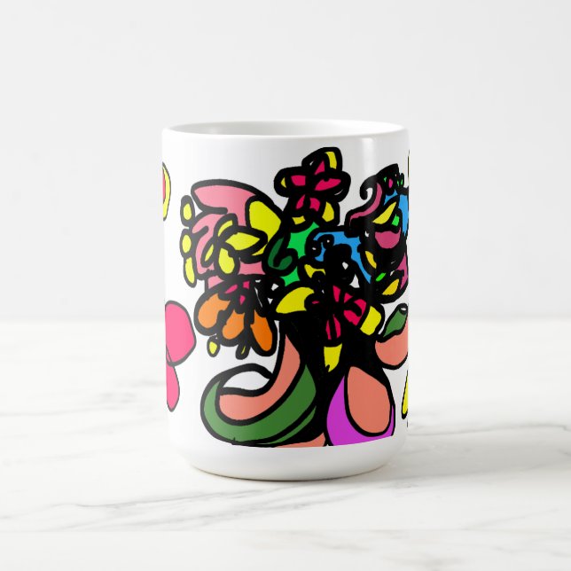 Kolibri entspannen Frühling Kaffeetasse (Mittel)
