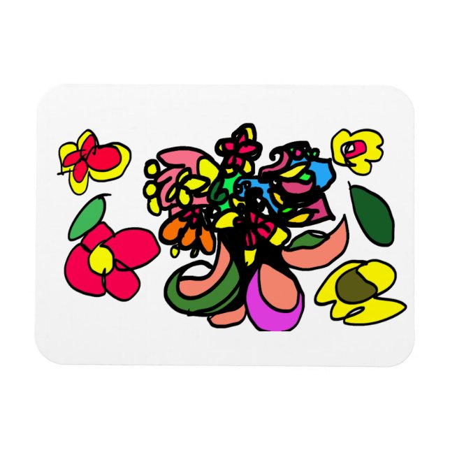 Kolibri entspannen Frühling Magnet (Horizontal)