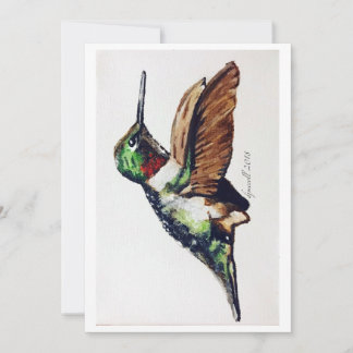 Kolibri Feiertagskarte