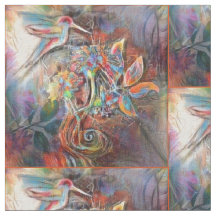 Kolibri-Flug-weiche Pastell-Kunst