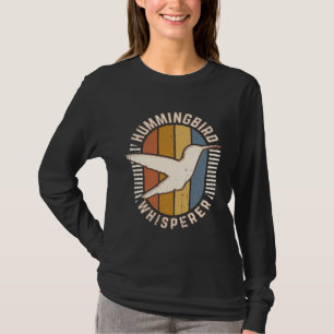 Kolibri-Flüsterer Vintage Klassiker Retro Tier T-Shirt