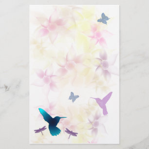 Kolibri-Garten Briefpapier