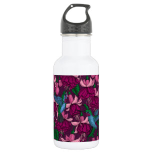 Kolibri-Garten Edelstahlflasche