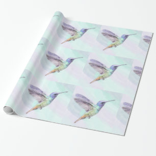 Kolibri-glattes Packpapier, 30" x 6' Geschenkpapier