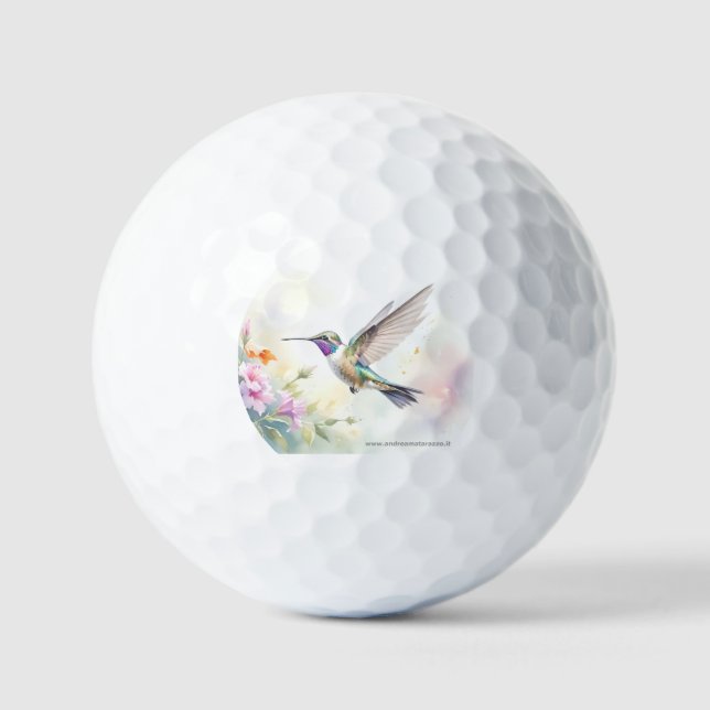Kolibri Golfball (Vorderseite)