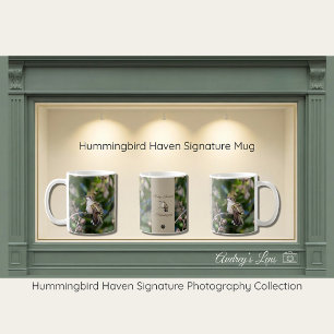 Kolibri-Haven-Natur-Tasse Geschenk Kaffeetasse