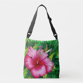 Kolibri Hibiskus  Tragetaschen Mit Langen Trägern