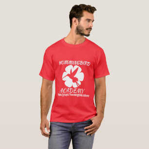 Kolibri-Hochschulweiß-Logo T-Shirt