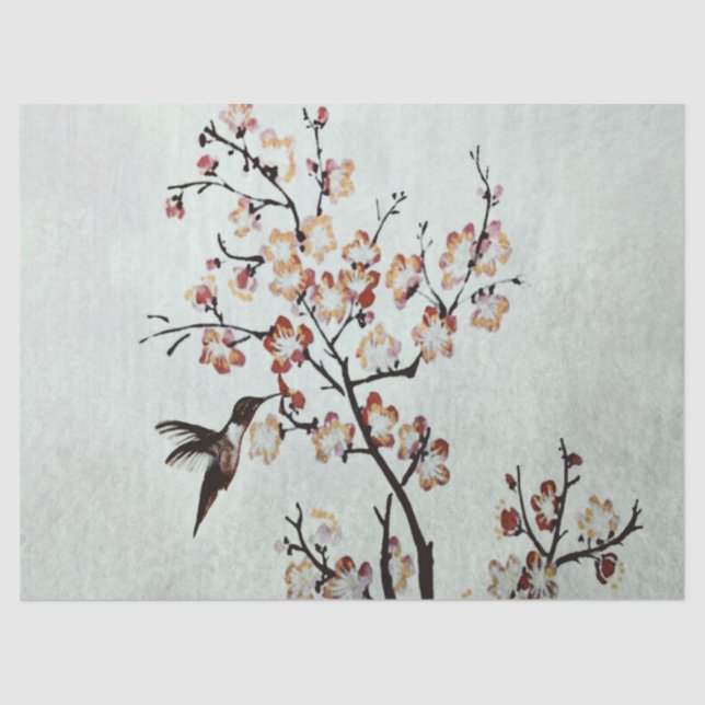 Kolibri (i) seidenpapier (Vorderseite)