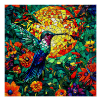 Kolibri im Sonnenlicht