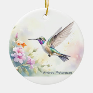 Kolibri Keramik Ornament