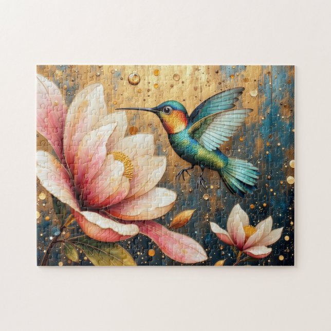 Kolibri-Kunst Puzzle (Horizontal)