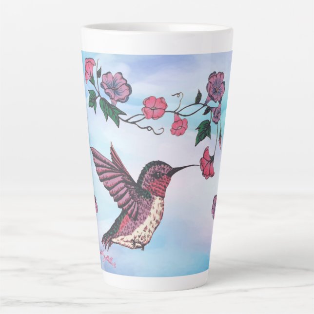 Kolibri-Latte-Mug Milchtasse (Vorderseite)