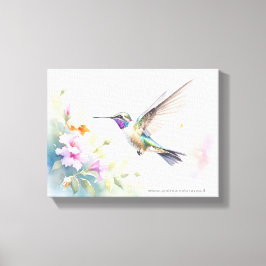 Kolibri Leinwanddruck