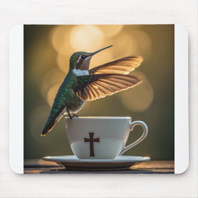 Kolibri-Mauspad Mousepad (Vorne)