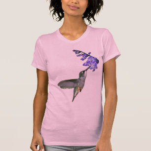 Kolibri mit Mona-Lavendel T-Shirt