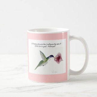 Kolibri mit Vers Tasse