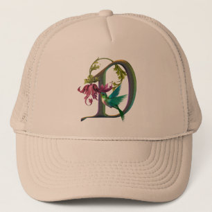 Kolibri-Monogramm D Truckerkappe