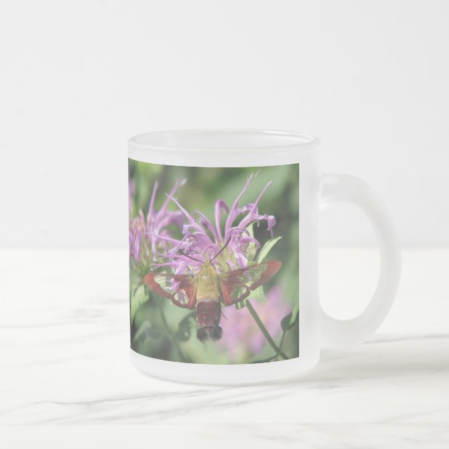 Kolibri-Motten-Tasse Mattglastasse (Rechts)