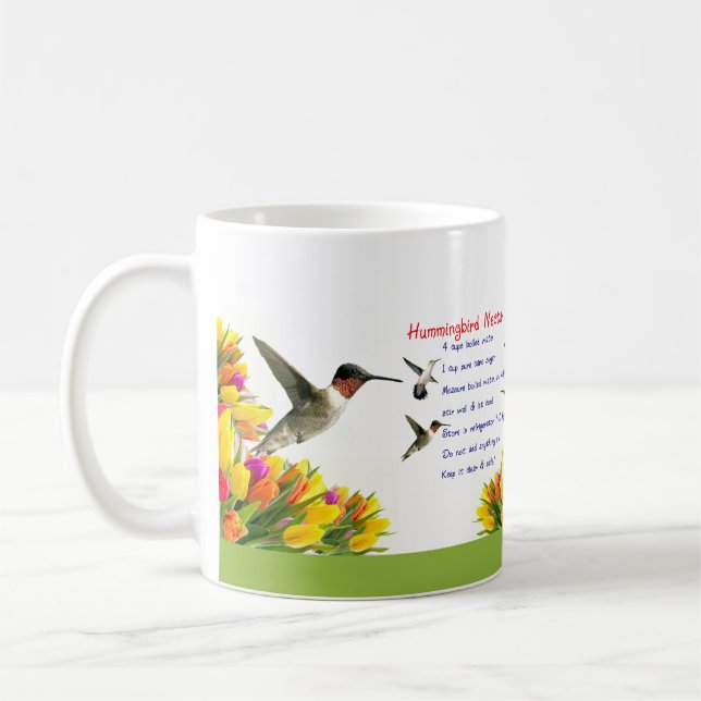 Kolibri-Nektar-Rezept Tasse (Links)