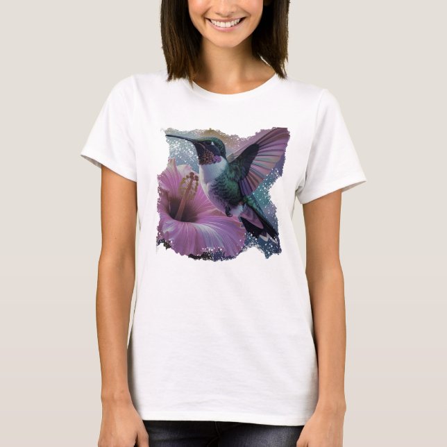 Kolibri Oberteil T-Shirt (Vorderseite)