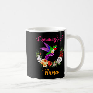 Kolibri Oma Blumen Vogel Fliege Liebhaber Mutter' Kaffeetasse