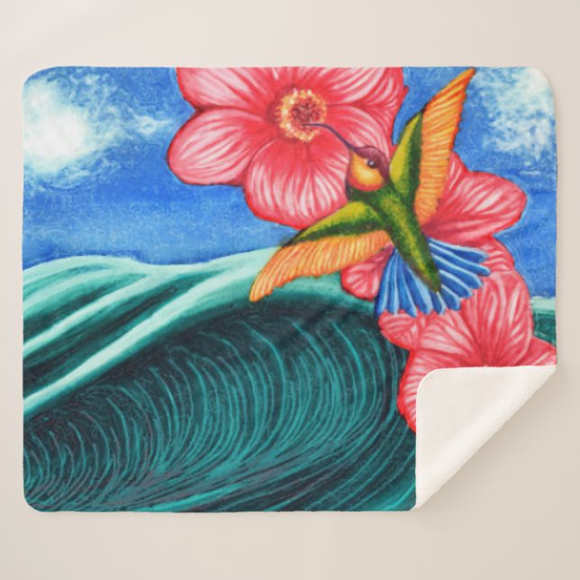 Kolibri Ozean Sherpadecke (Vorderseite (Horizontal))