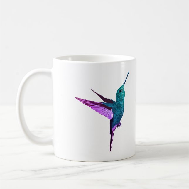 Kolibri personalisiert kaffeetasse (Links)