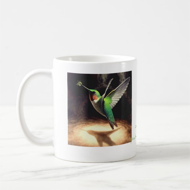 Kolibri-Reflexions-Tasse Tasse (Links)