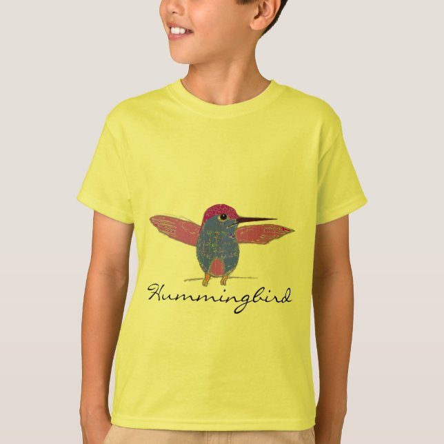 Kolibri scherzt Shirts (Vorderseite)