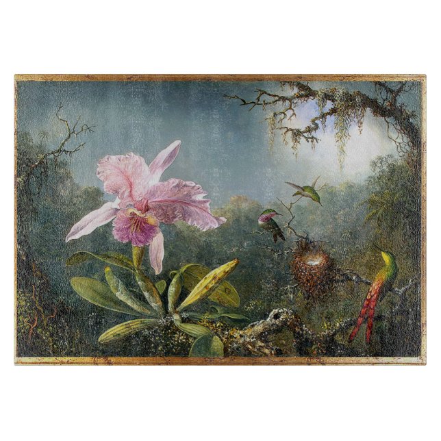 Kolibri-Schneidebrett Schneidebrett (Vorderseite)