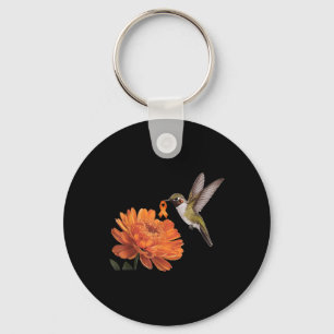 Kolibri Sonnenblume Gänseblümchen Oranges Band Leu Schlüsselanhänger