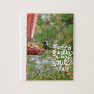 Kolibri-Sonnenschein in meinem Soul Puzzle